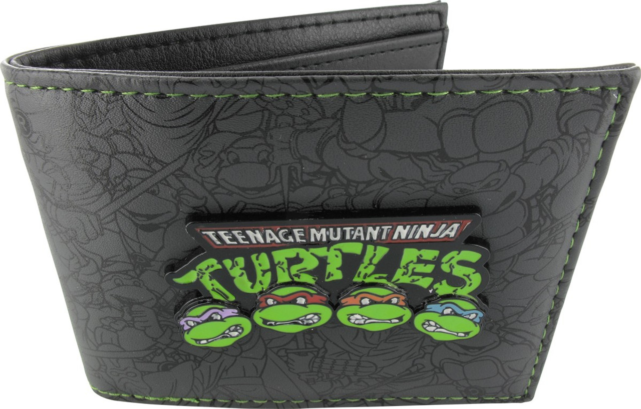 Black Sea Turtle PU Leather Zipper Wallet Turtle Wallet 