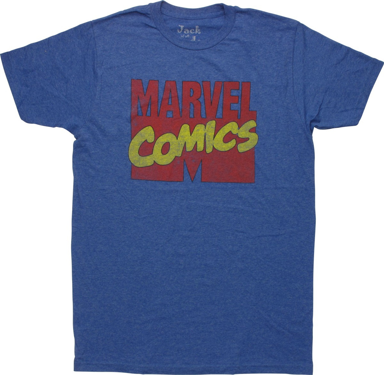 Marvel Comics T-Shirt Logo Distressed