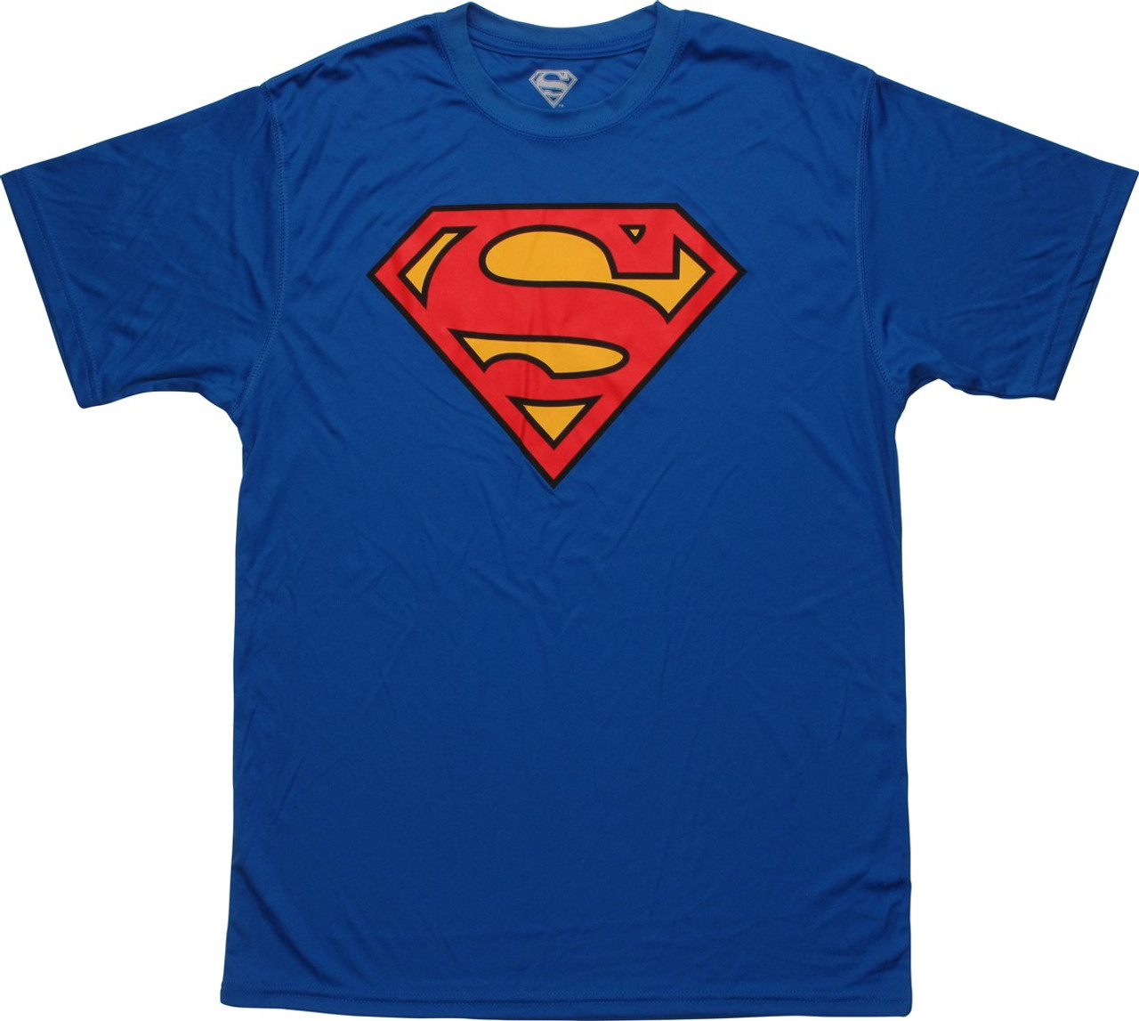 Shield Logo Polyester T-Shirt