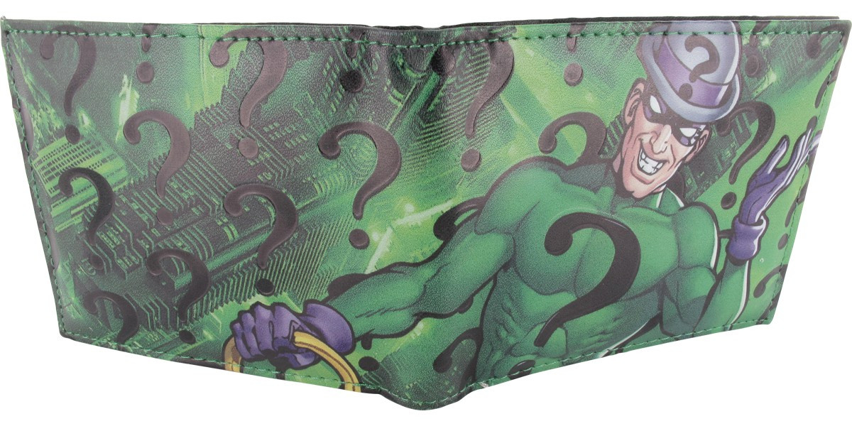 Riddler Question Marks Bifold Wallet