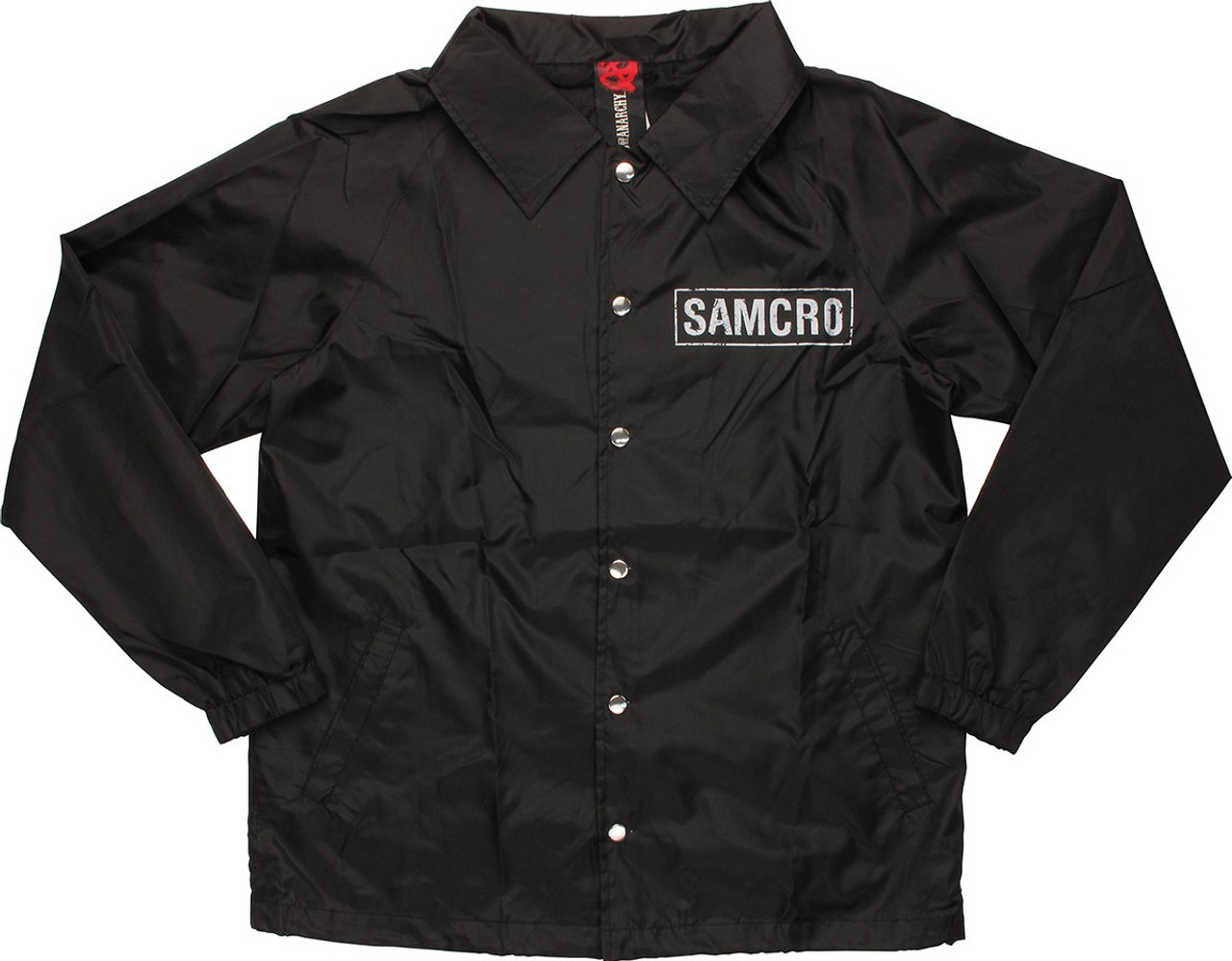 Sons of Anarchy SAMCRO Coach Snap Jacket