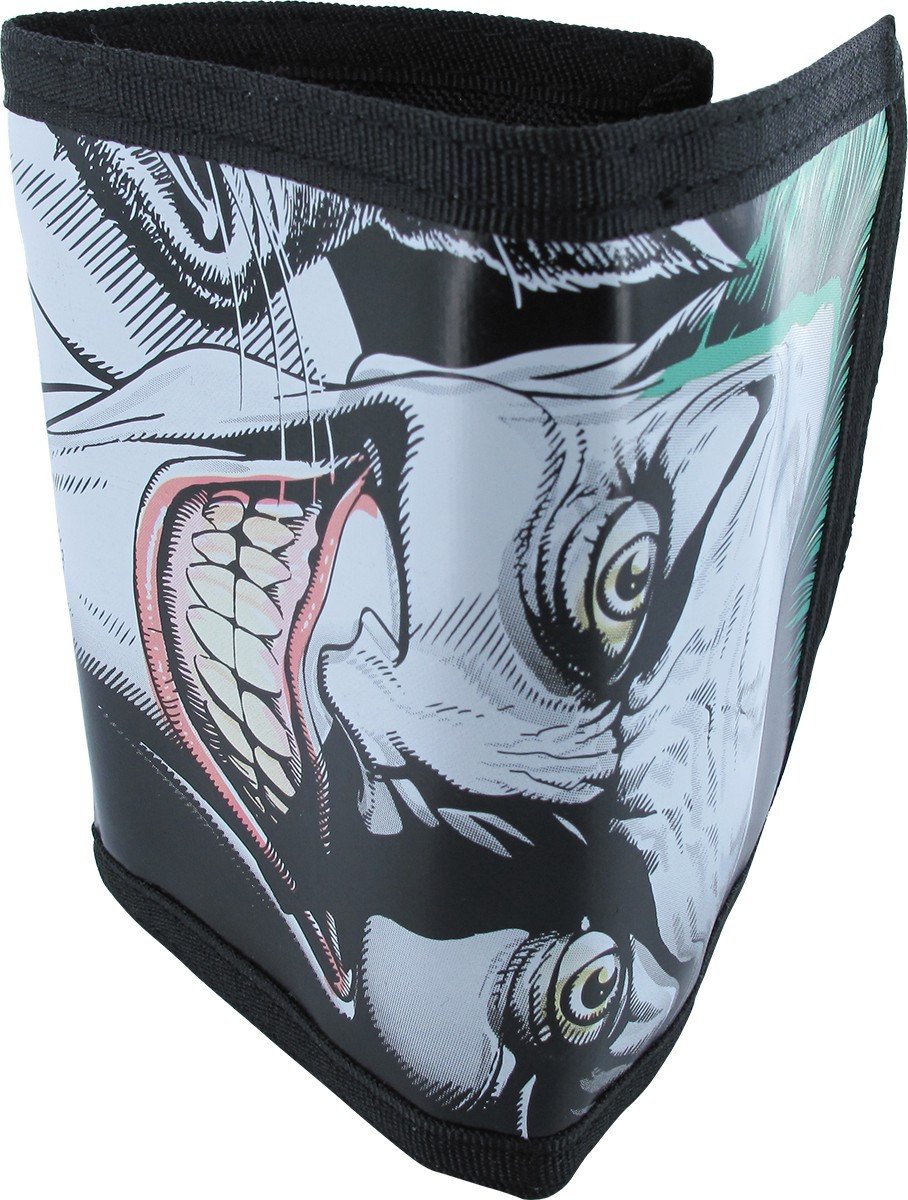 Joker Full Face Smile Velcro Wallet