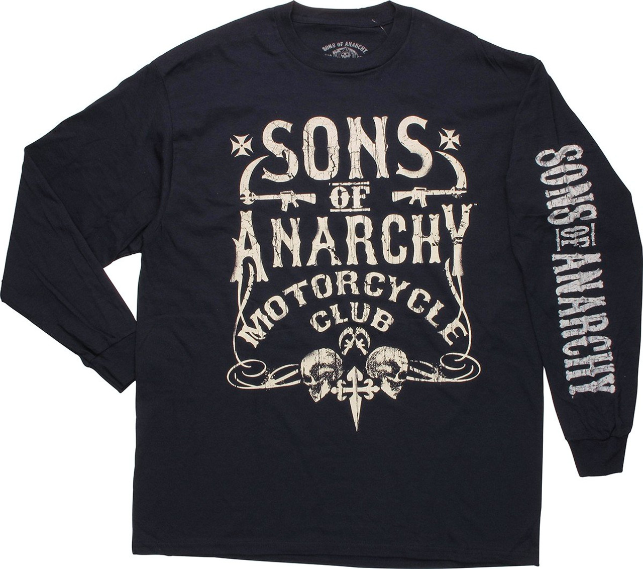 Sons of Anarchy Cycle Club Long Sleeve T-Shirt