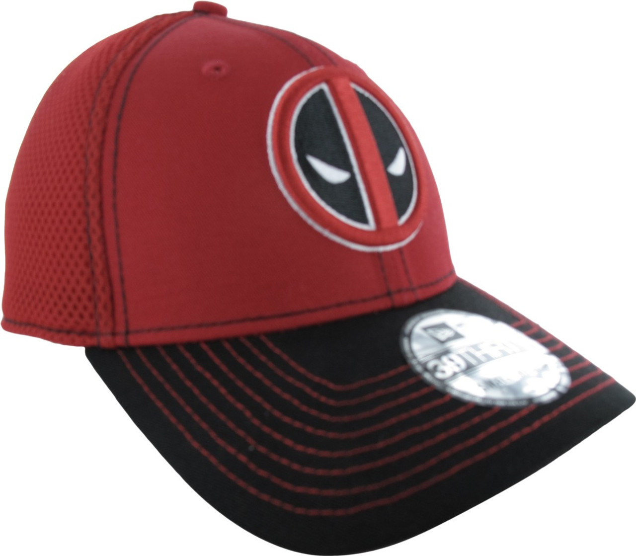 Deadpool Logo 2 Tone Mesh Back 39THIRTY Hat