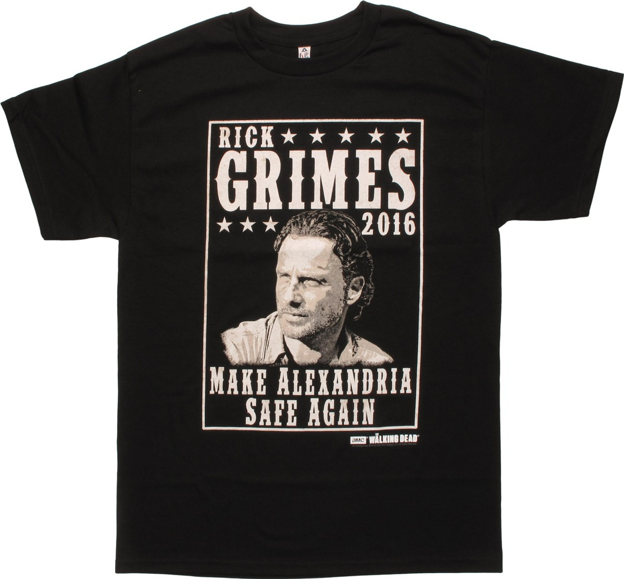 Walking Dead Rick Grimes 2016 Safe Again T-Shirt