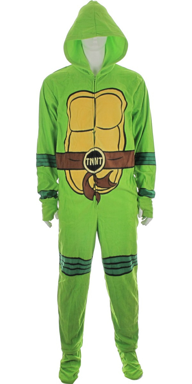 Ninja Turtles Hooded Union Suit