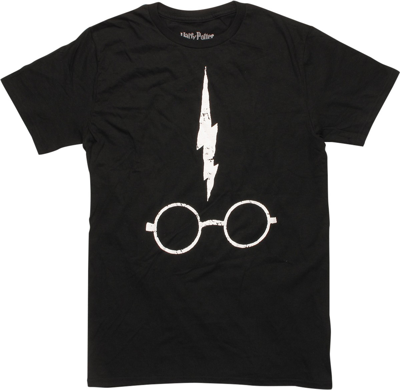 Harry Potter Scar Glasses Minimalism T-Shirt