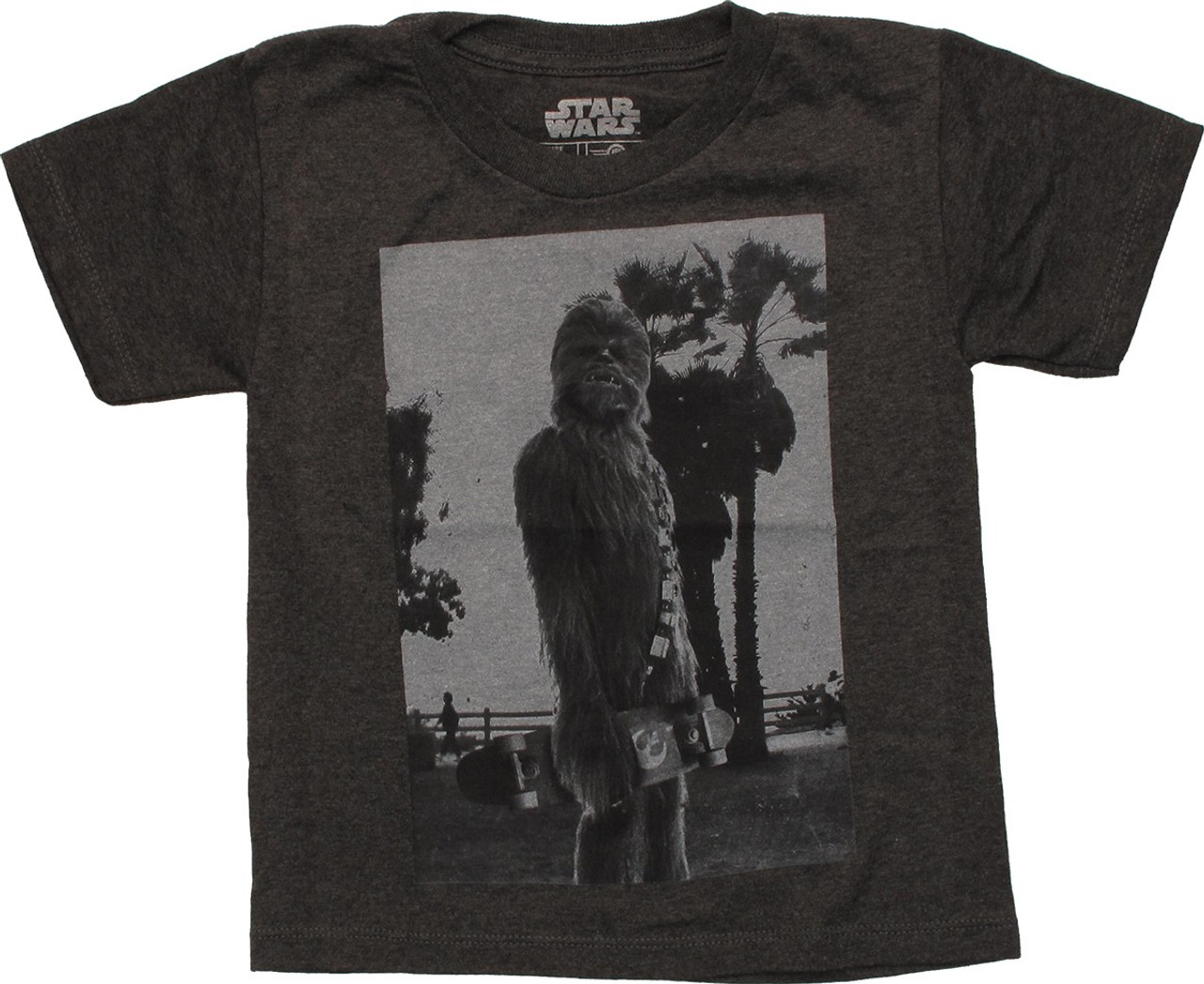 Star Wars Chewbacca Skateboard Juvenile T-Shirt