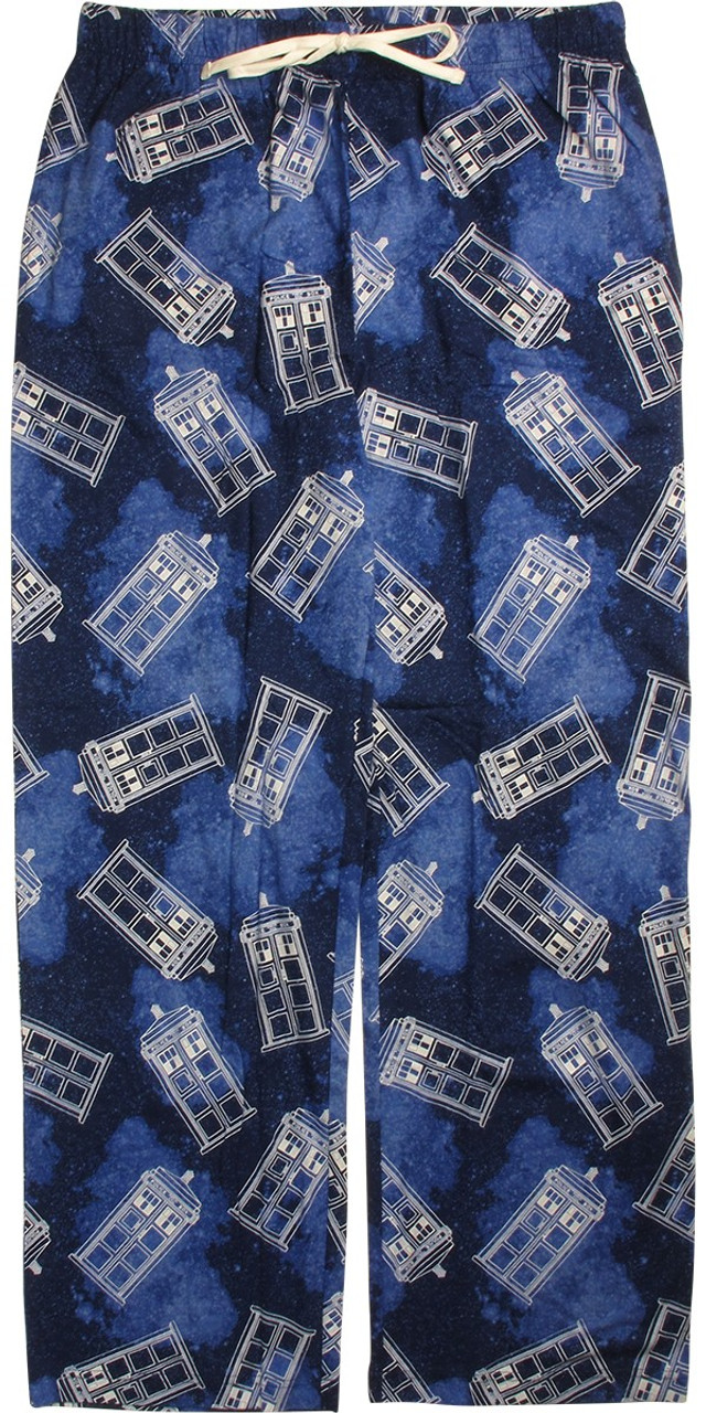 Doctor Who Tardis Galaxy Lounge Pants