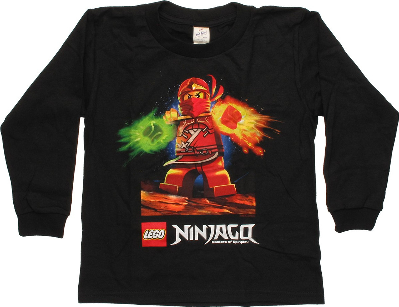 Lego Ninjago Spinjitzu Kai LS Juvenile T Shirt