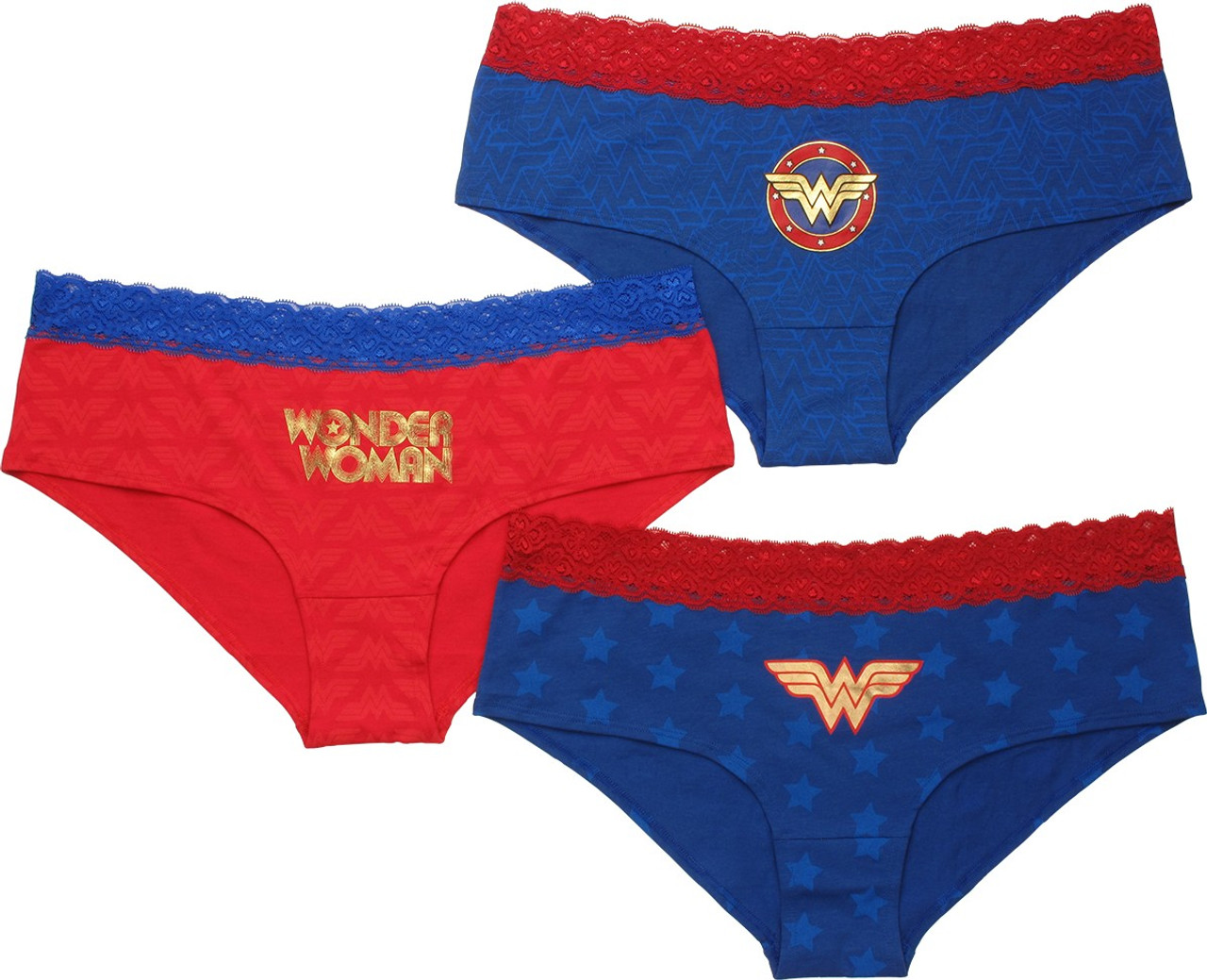 Wonder Woman Cotton Boyshort Panty