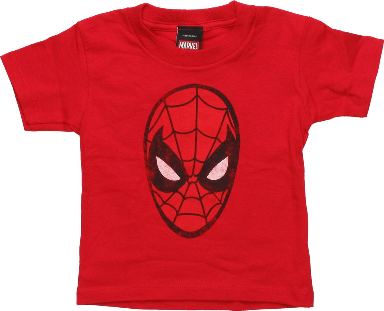 Spiderman Distressed Head Toddler T Shirt