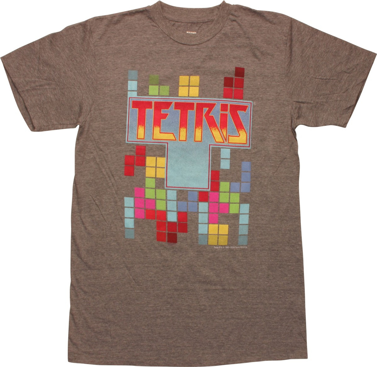 Tetris Logo Tetrominoes T Shirt