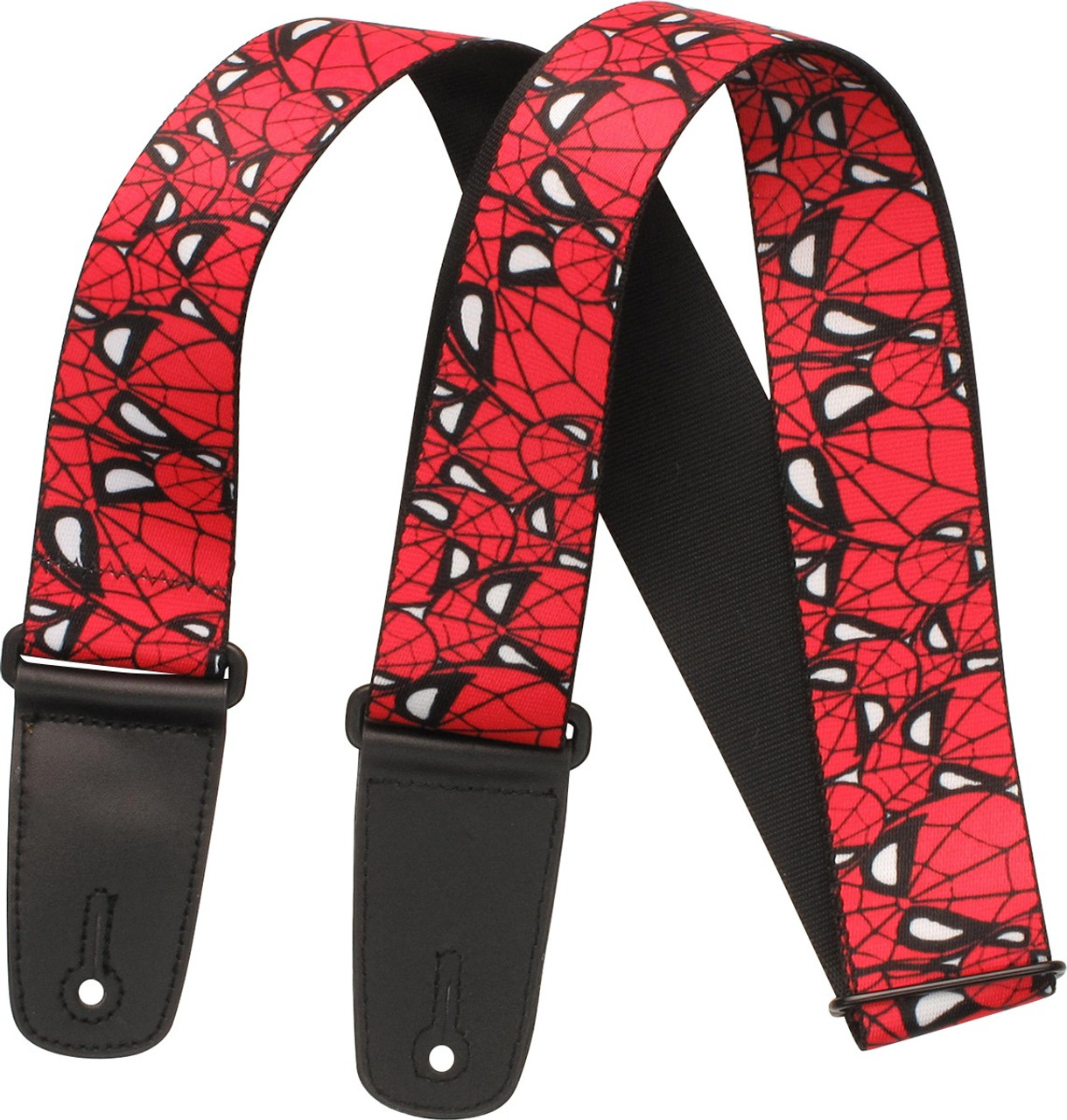 spiderman guitar strap