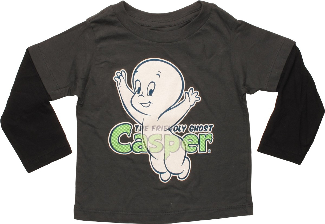 Casper Ghost Glow in the Dark LS Infant T-Shirt