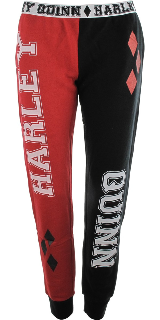 Harley Quinn Silhouette Design Workout Pants