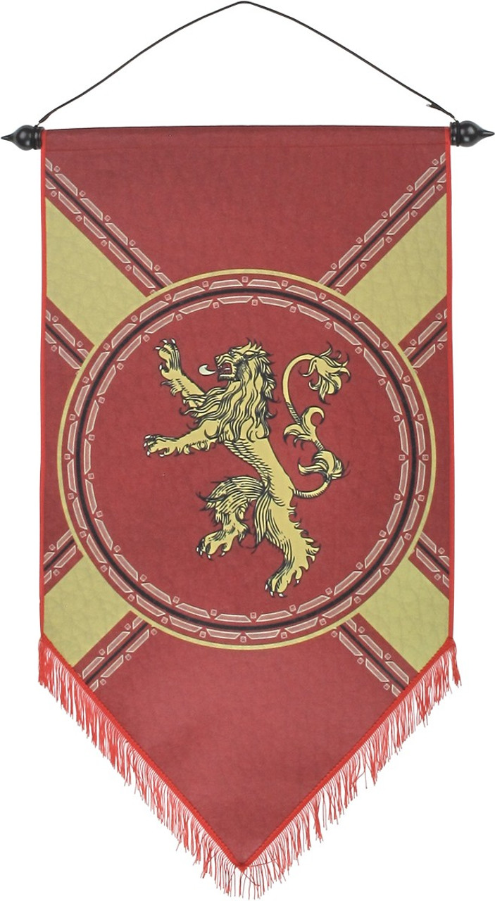 Game of Thrones Lannister Felt Banner Flag