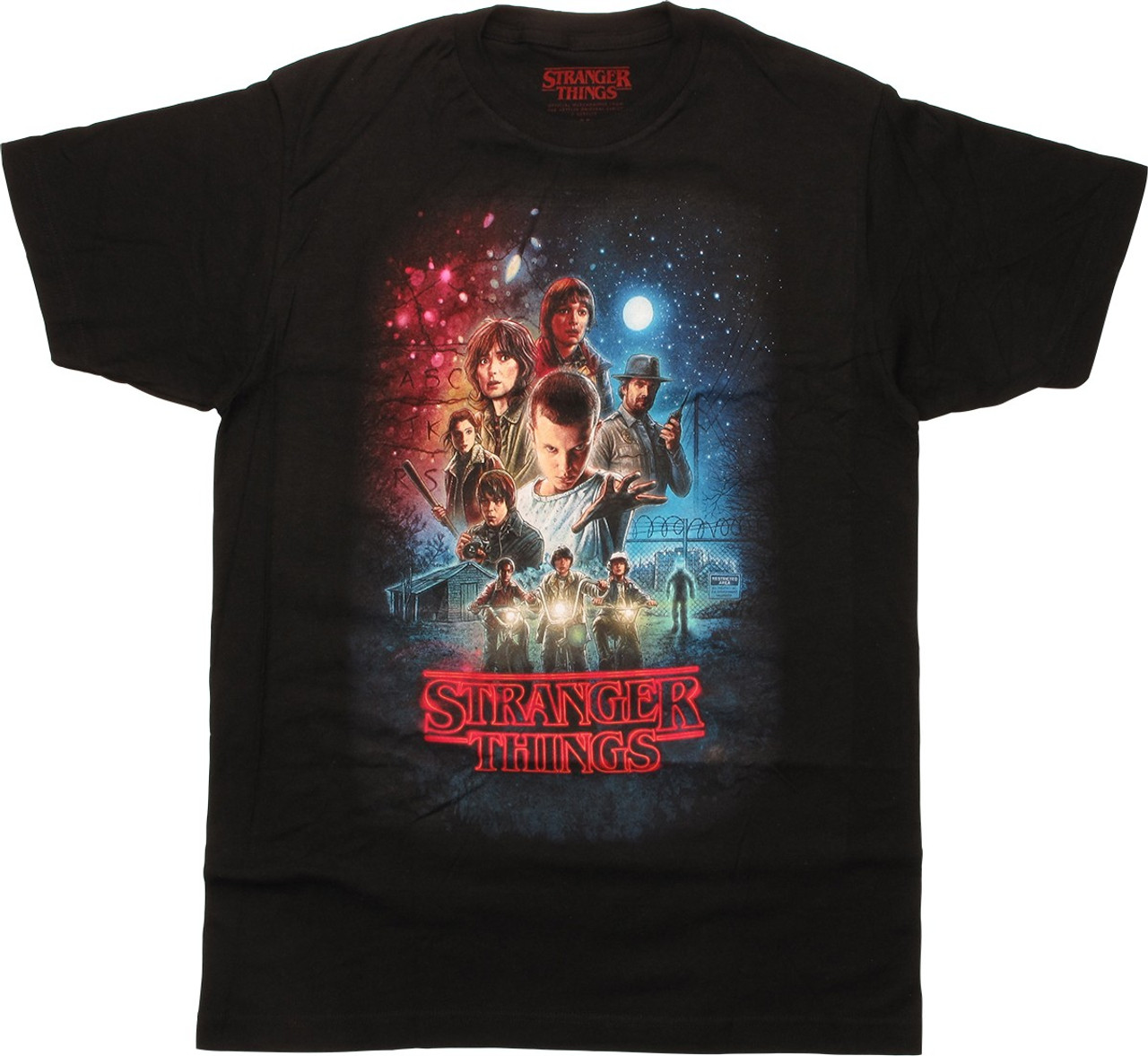 Stranger Things Poster T Shirt