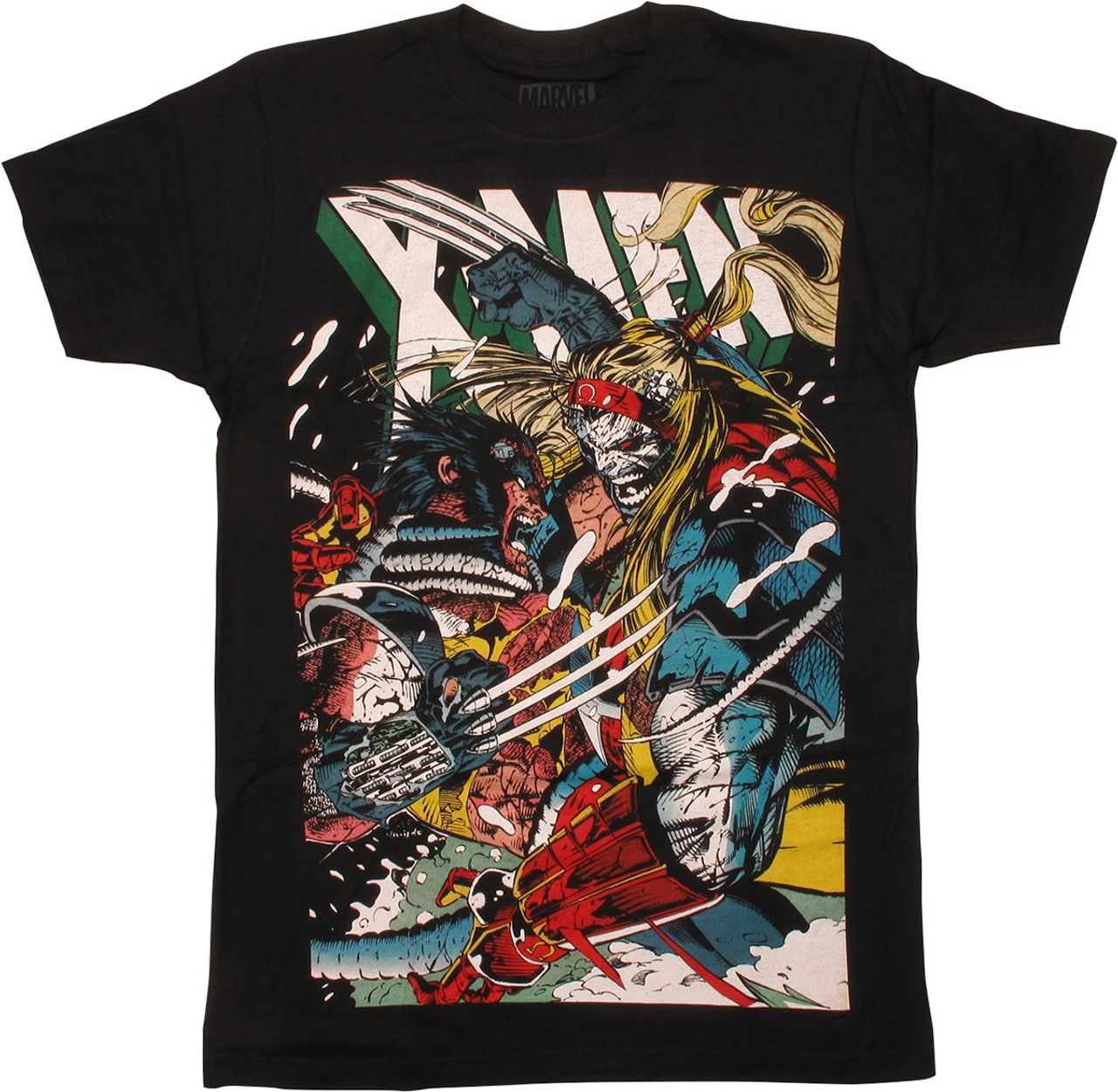 X Men Wolverine vs Omega T-Shirt