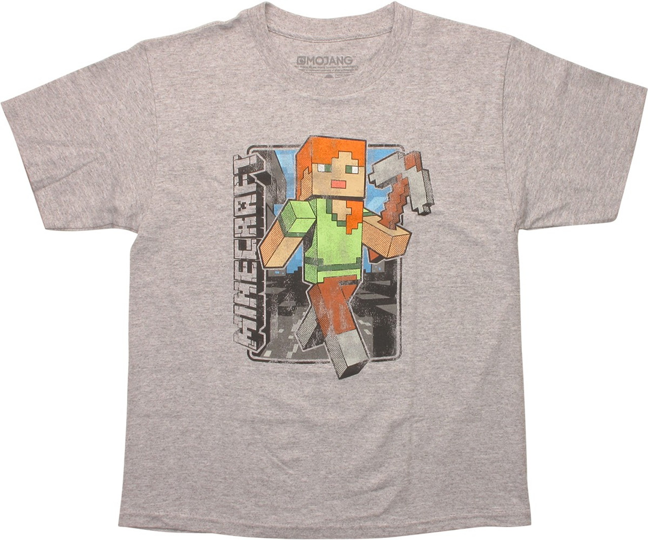 Minecraft Vintage Alex Youth T Shirt - minecraft alex shirt roblox