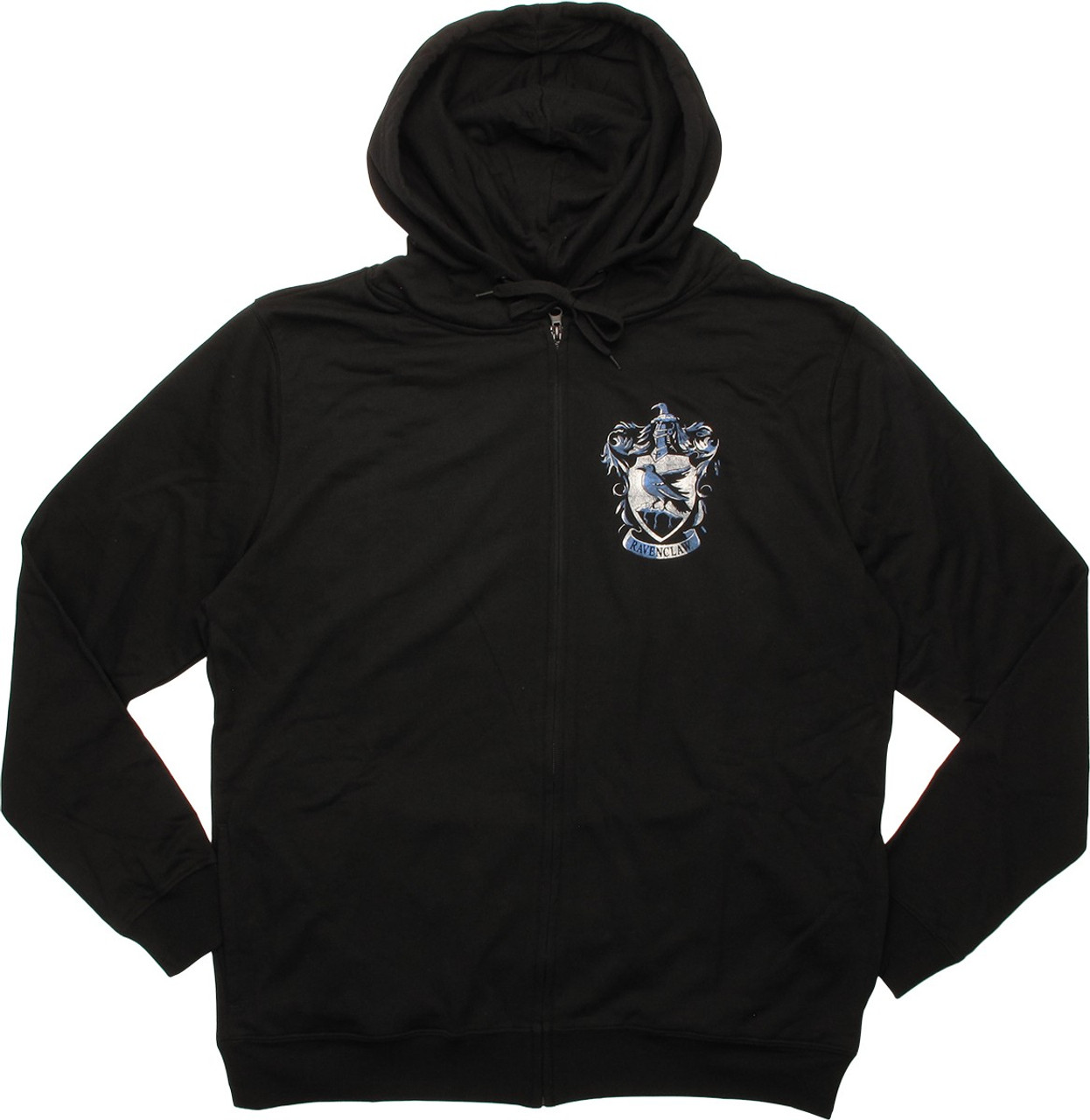 Harry Potter Ravenclaw Crest Zip Hoodie