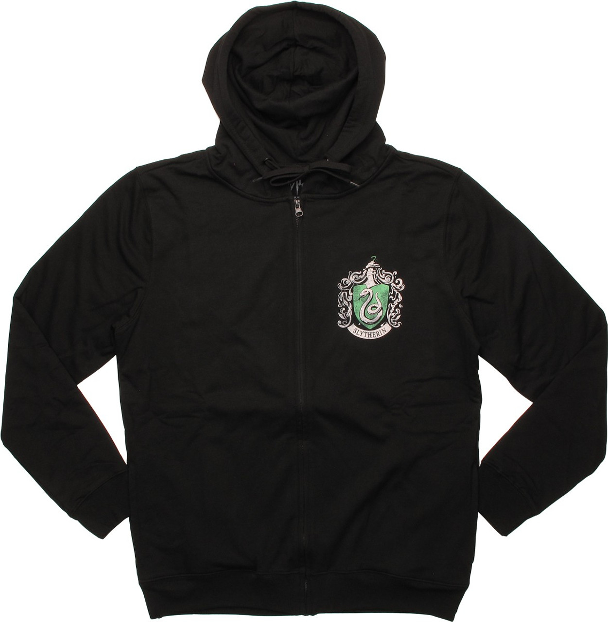 Harry Potter Slytherin Crest Zip Hoodie