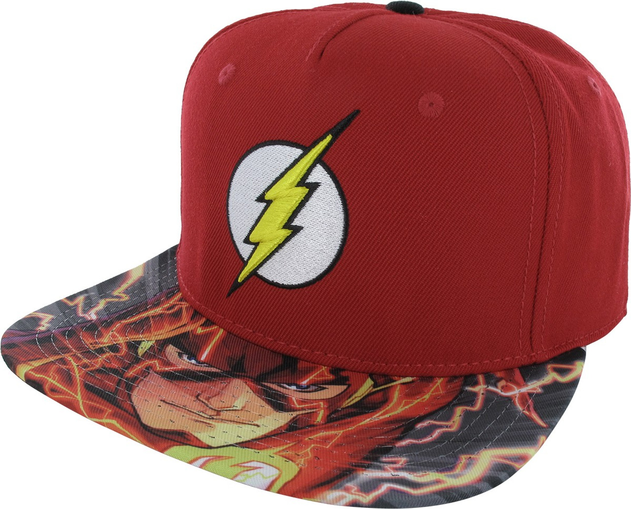 Flash Logo Sublimated Snapback Hat