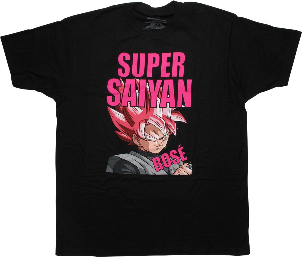 Dragon Ball Super Super Saiyan Rose T Shirt