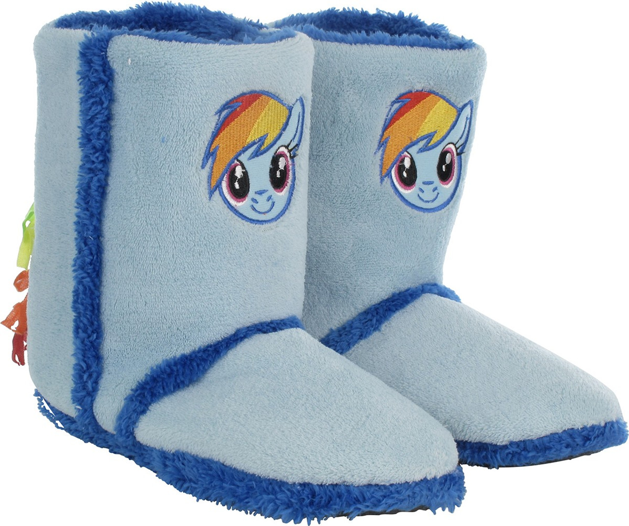 rainbow dash slippers