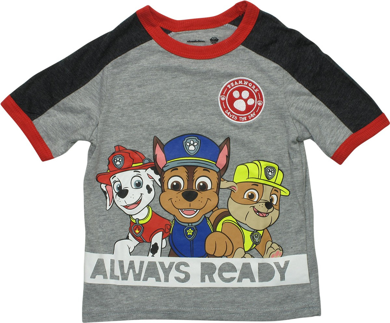 Paw Patrol Teamwork Always T-Shirt Toddler Ready