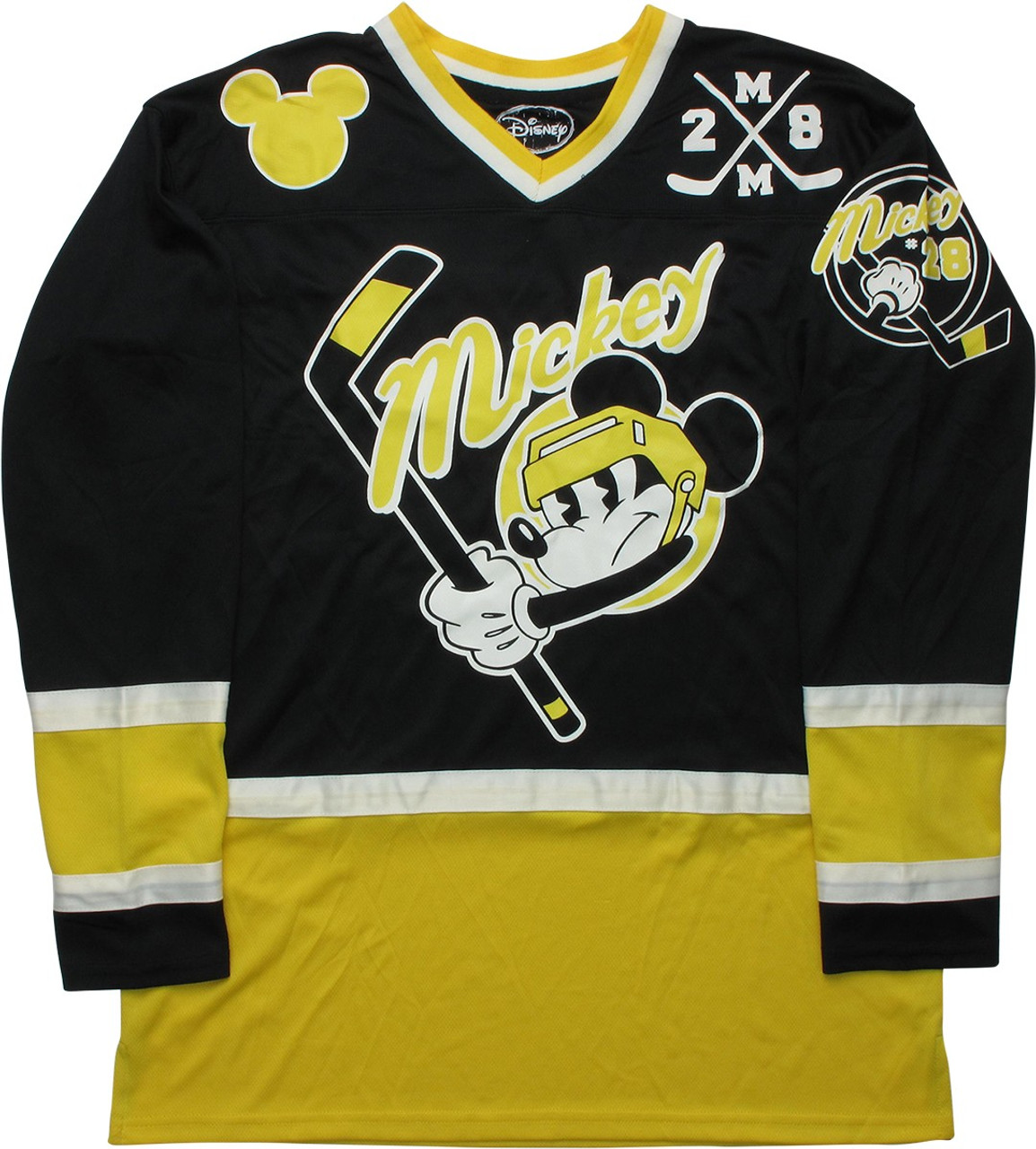 yellow hockey jersey