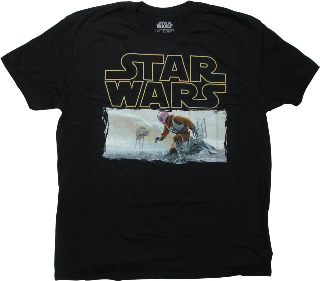 Ondraaglijk Verlaten Zelden Star Wars Name Luke Skywalker Hoth Scene T-Shirt