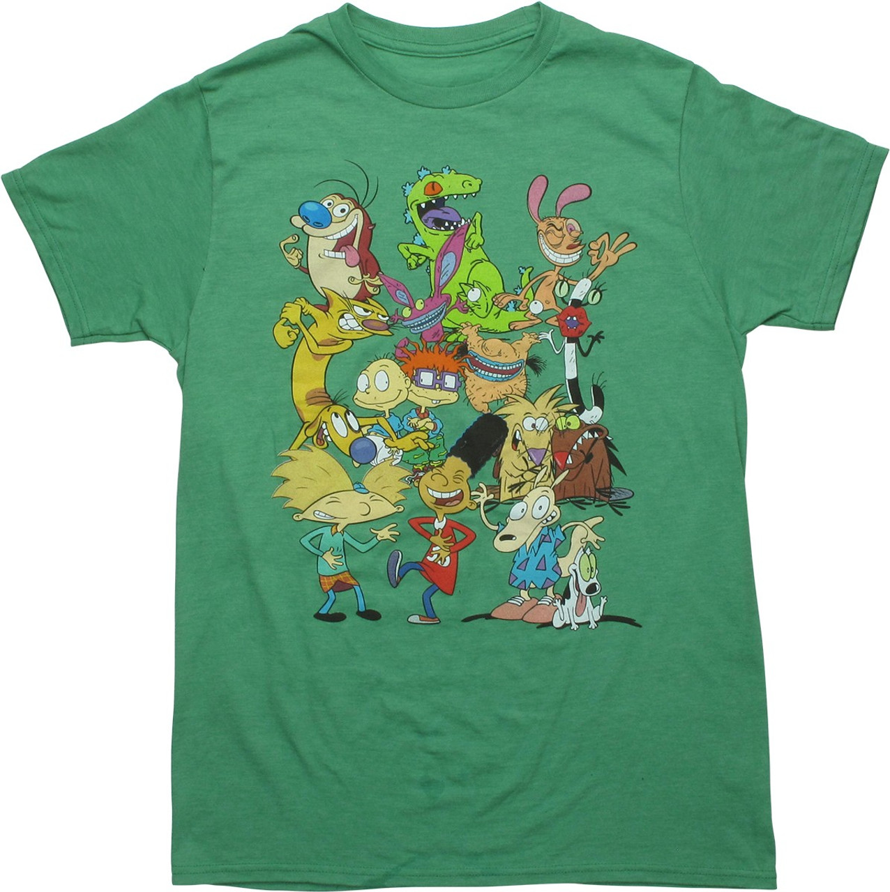 Green Monkeys Temple Team 90s Kids Nick Game Show T Shirt-Colonhue