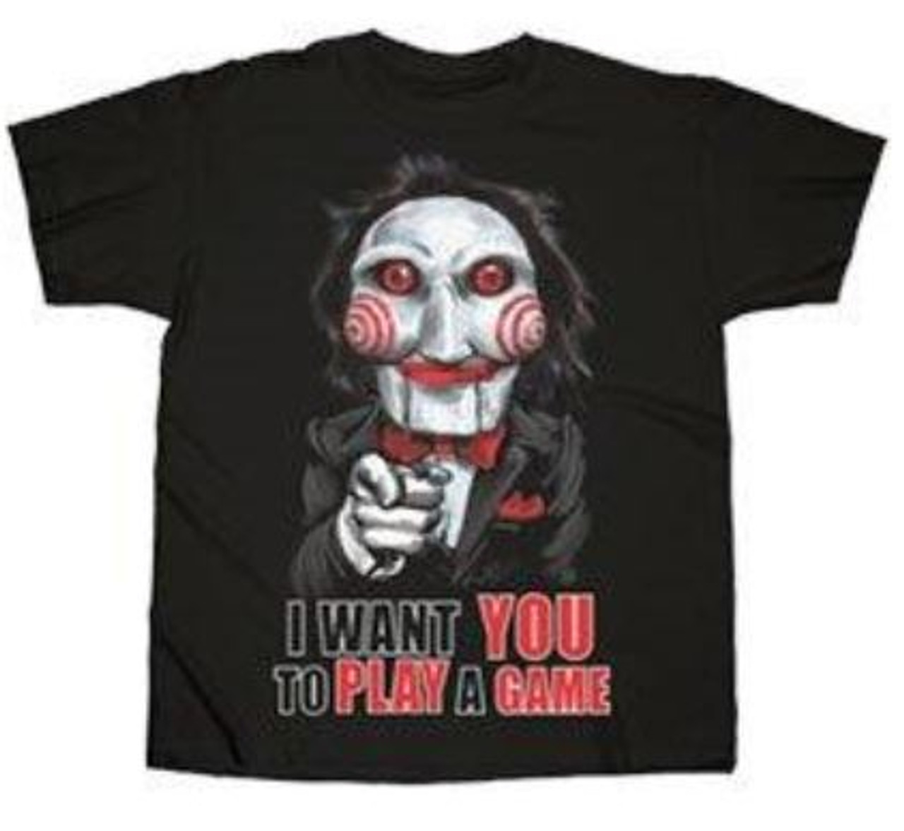 Saw Jigsaw I Want You To Play A Game T Shirt