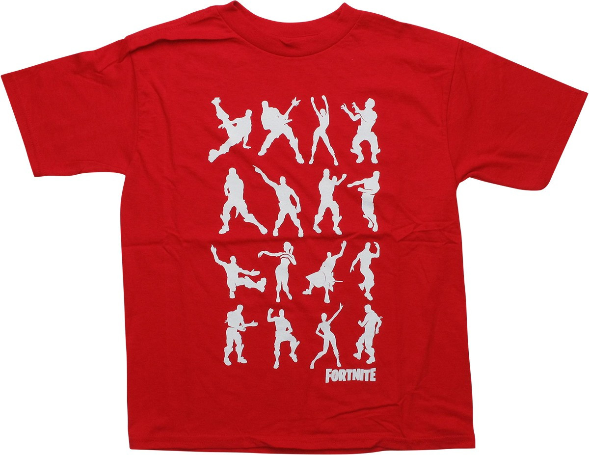 red fortnite shirt