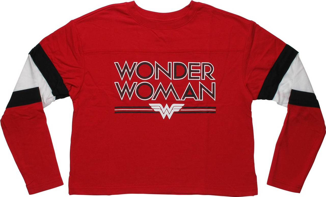 Wonder Woman Logo Distressed Unisex Crewneck Sweatshirt