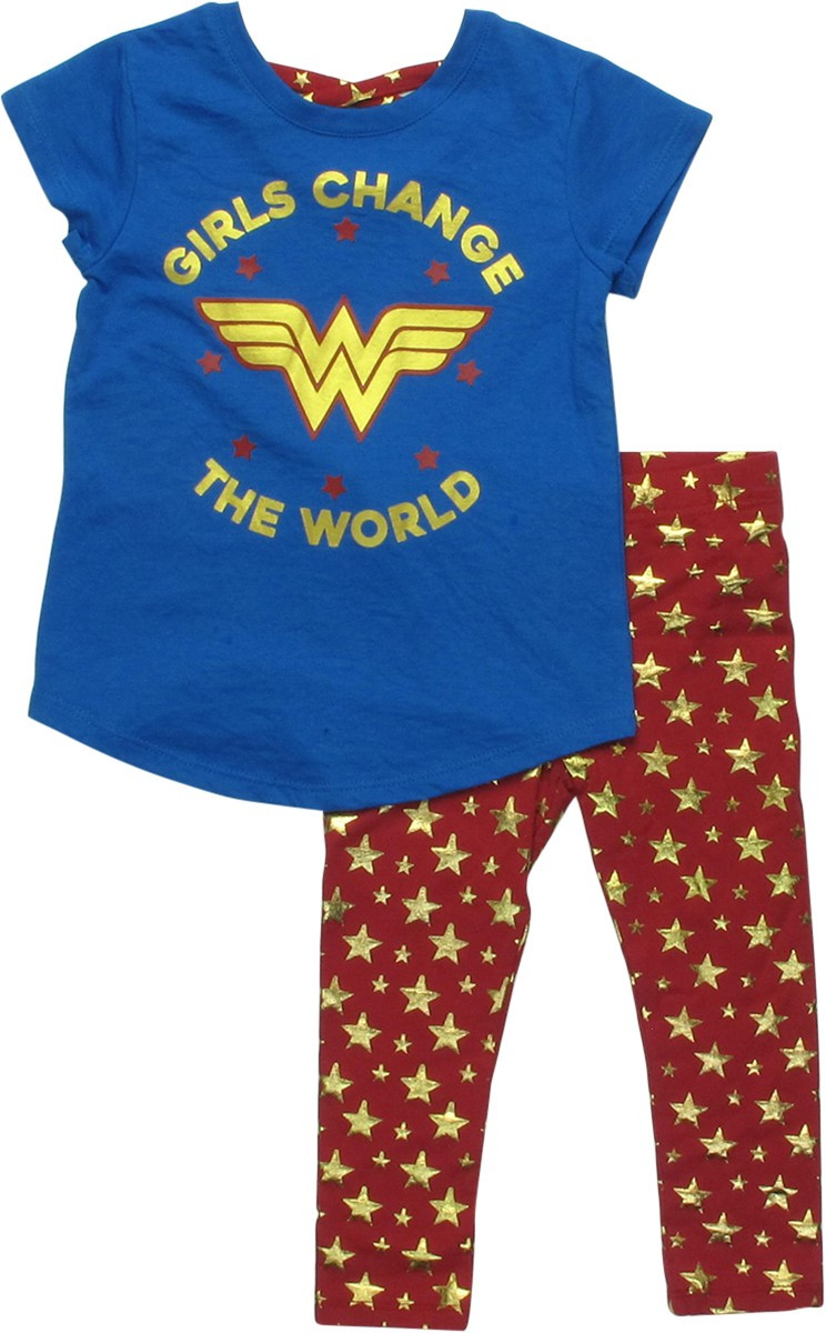 Wonder Woman Girls Change Leggings Toddler T-Shirt