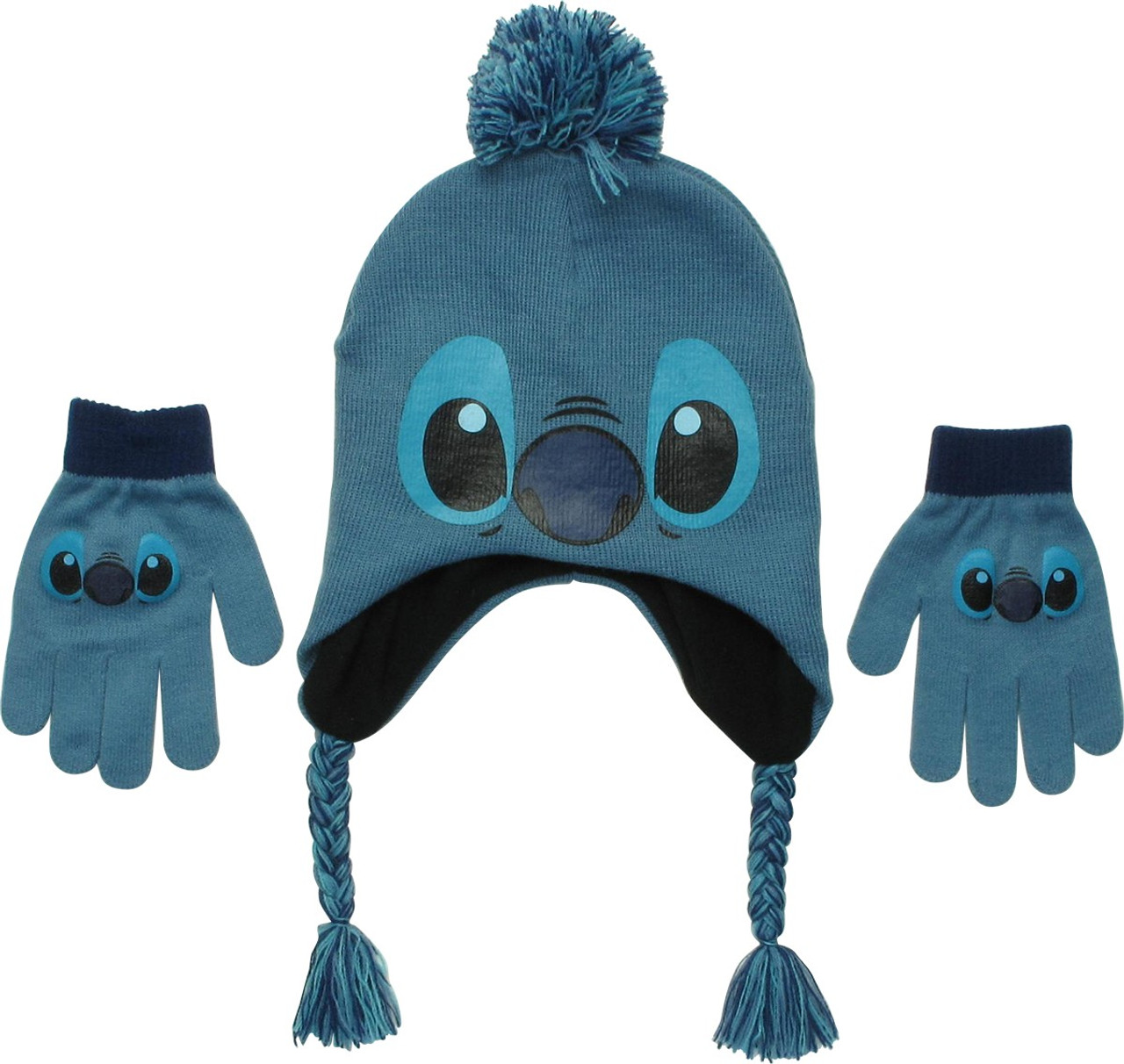 Stitch kids beanie and Gloves