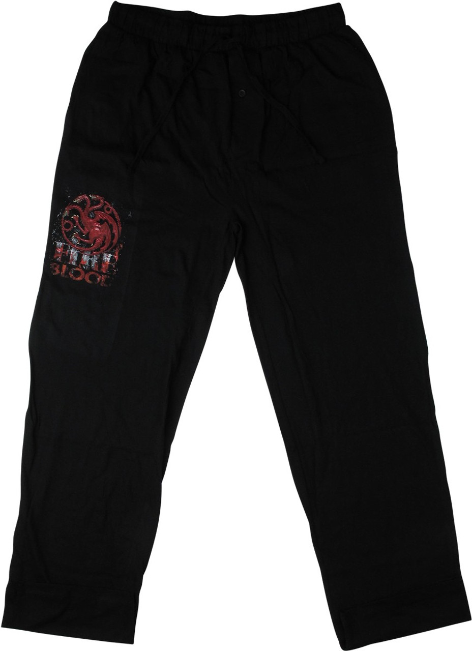 Game of Thrones Targaryen Fire Blood Pajama Pants