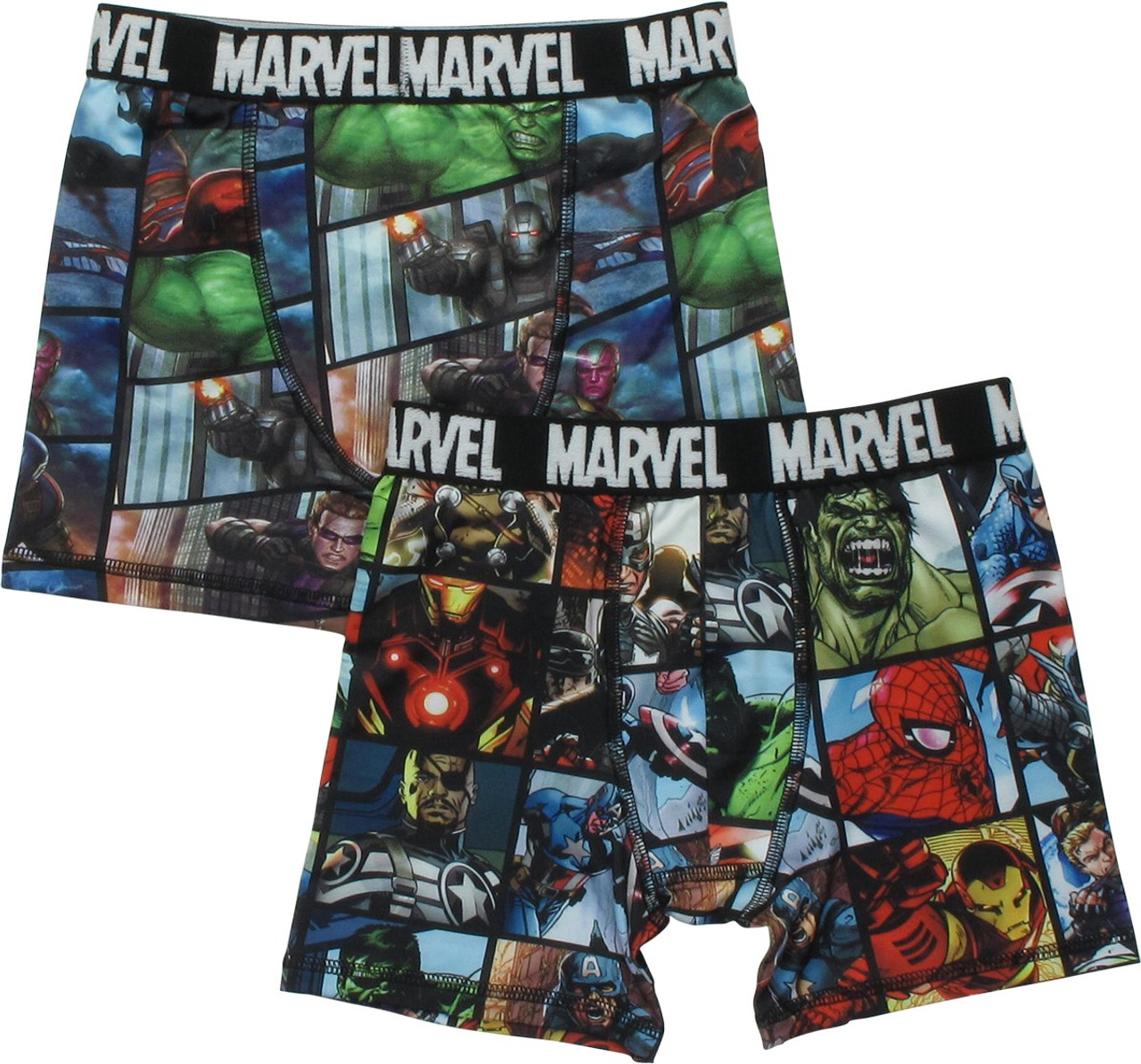 Marvel Avengers Toddler Boys' Briefs 7-Pack Superhero Underwear