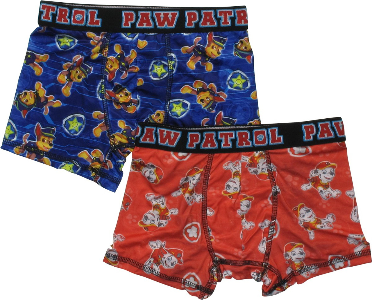 Paw Patrol Marshall Chase 2 Pack Boys Boxer Briefs
