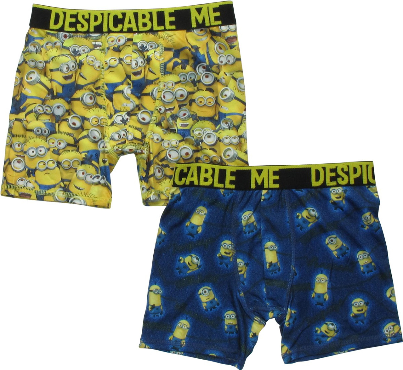 Despicable Me Denim Bello 2 Pack Boys Boxer Briefs