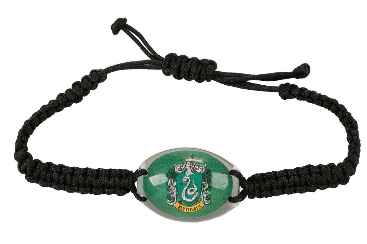 Harry Potter Slytherin House Crest Cord Bracelet