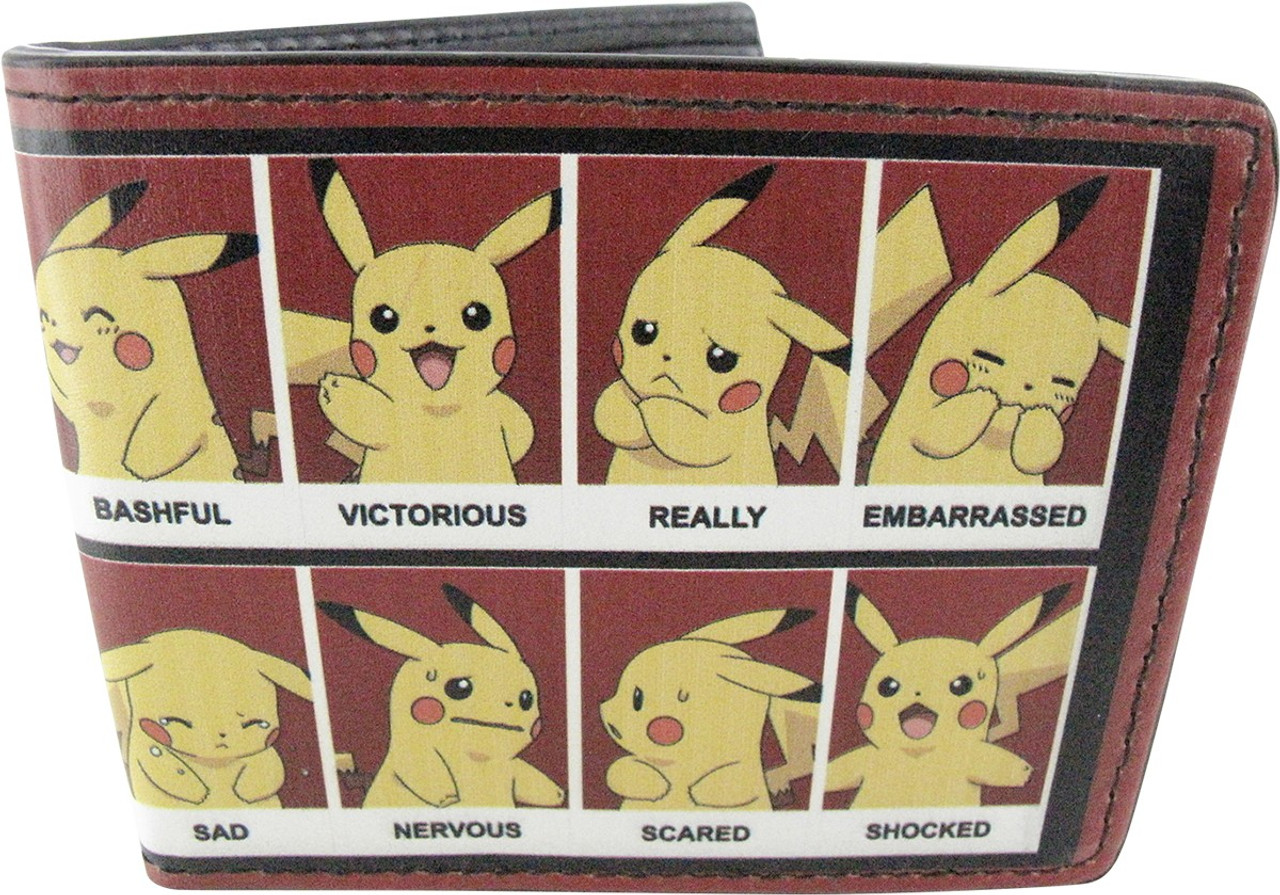 Pokemon Pikachu Emotions Wallet