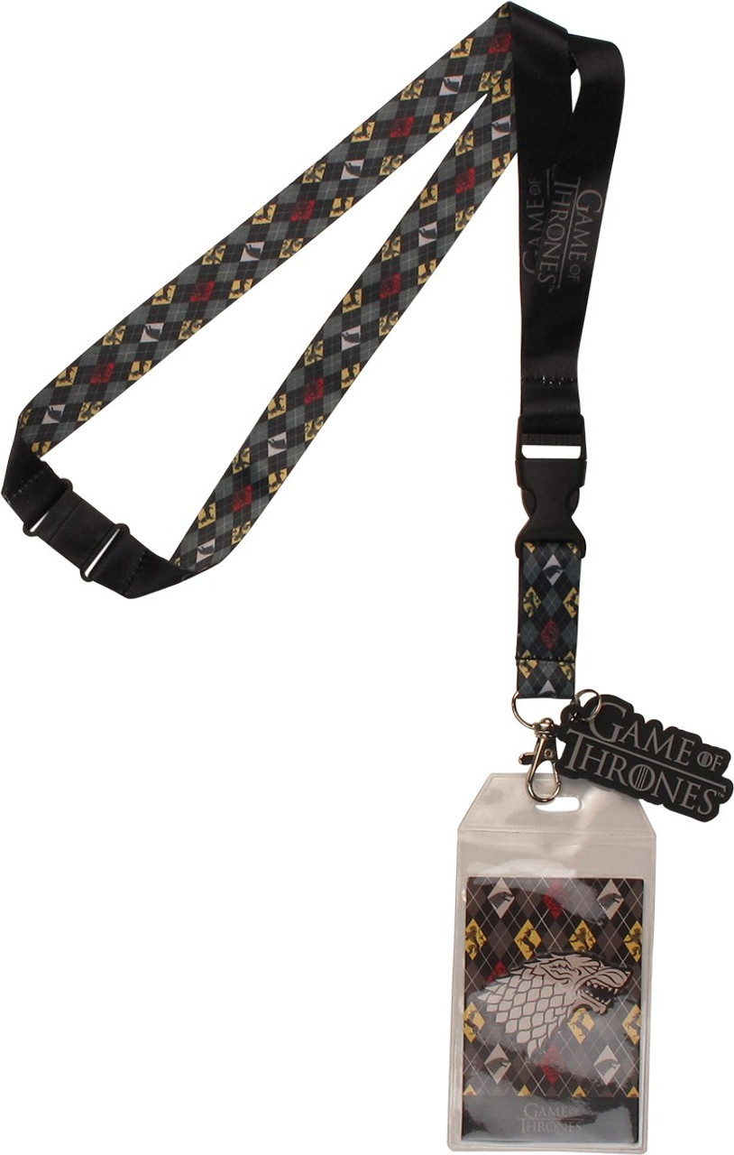 Game of Thrones Lanyard with ID Badge Holder 