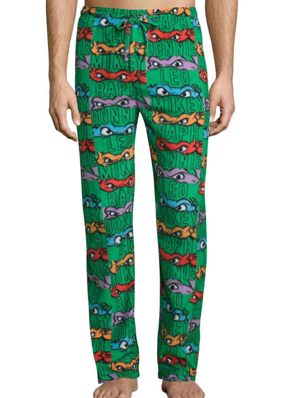 Ninja Turtles Faces and Names Lounge Fleece Pants