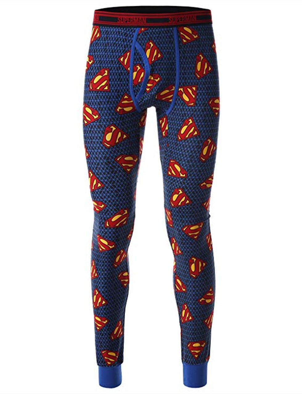 Superman AoP Logos Cool Johns Long Underwear