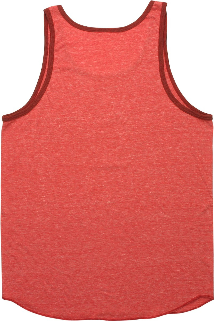 Flash Vintage Name Logo Ringer Tank Top