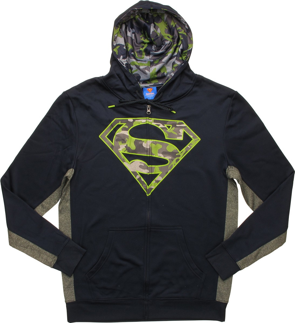 superman zip hoodie