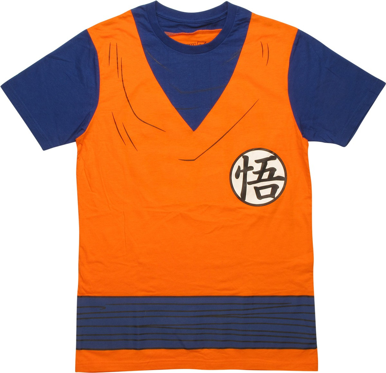 Dragon Ball Z Goku Outfit Costume T Shirt